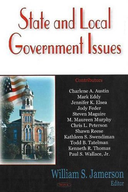 State & Local Government Issues, JAMERSON,  William S - Gebonden - 9781600212925