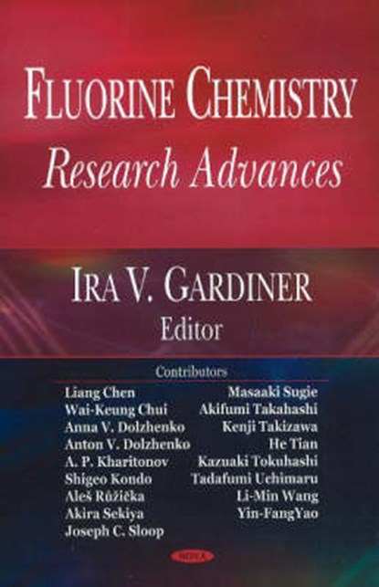 Fluorine Chemistry Research Advances, GARDINER,  Ira V - Gebonden - 9781600217302