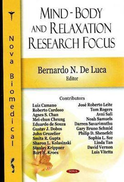 Mind-Body & Relaxation Research Focus, DELUCA,  Bernardo N - Gebonden - 9781600218194