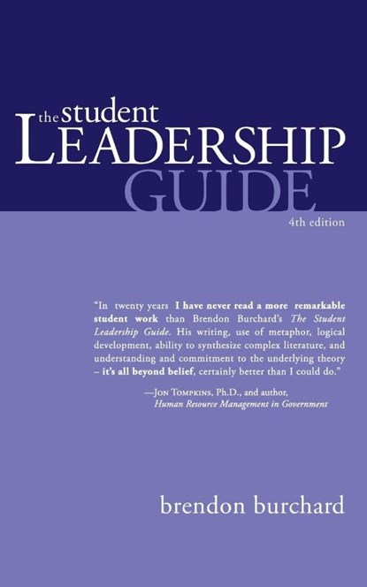 The Student Leadership Guide, Brendon Burchard - Paperback - 9781600374920