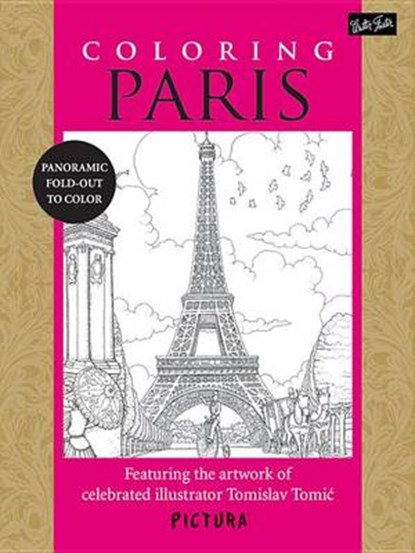 Coloring Paris, TOMIC,  Tomislav - Paperback - 9781600584008