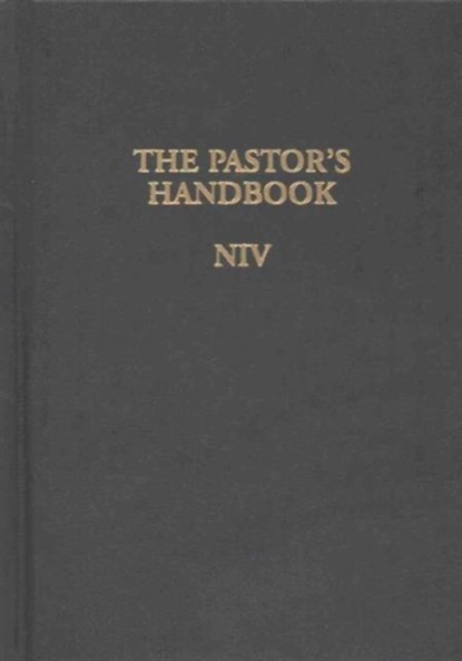 PASTORS HANDBOOK NIV THE, MOODY PUBLISHERS - Gebonden - 9781600661723