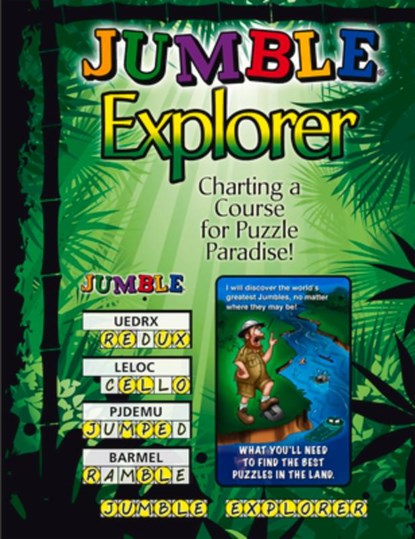 Jumble Explorer: Charting a Course for Puzzle Paradise!, Tribune Media Services - Paperback - 9781600788543