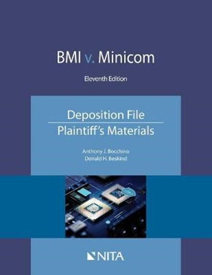 BMI v. Minicom Deposition File, Plaintiff's Materials: Deposition File, Plaintiff's Materials, Nita - Paperback - 9781601568540