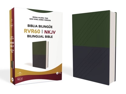 Biblia Bilingue-PR-Rvr 1960/NKJV, Rvr 1960- Reina Valera 1960 - Gebonden - 9781602554443