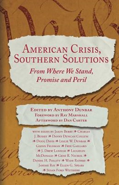 AMER CRISIS SOUTHERN SOLUTIONS, Dan T. Carter - Paperback - 9781603061650