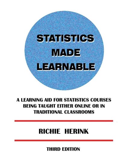 Statistics Made Learnable, Richie Herink - Paperback - 9781604146073