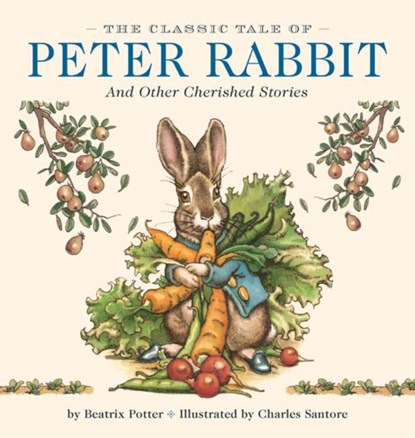 The Peter Rabbit Oversized Padded Board Book, Charles Santore - Gebonden Gebonden - 9781604337693