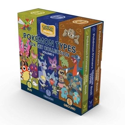 Pokemon Primers Type Box Set Collection, Volume 5, Pikachu Press - Paperback - 9781604382594