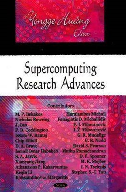 Supercomputing Research Advances, HUANG,  Yongge - Gebonden - 9781604561869