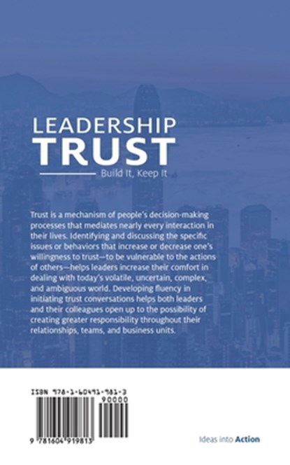 Leadership Trust, Christopher Evans - Paperback - 9781604919813