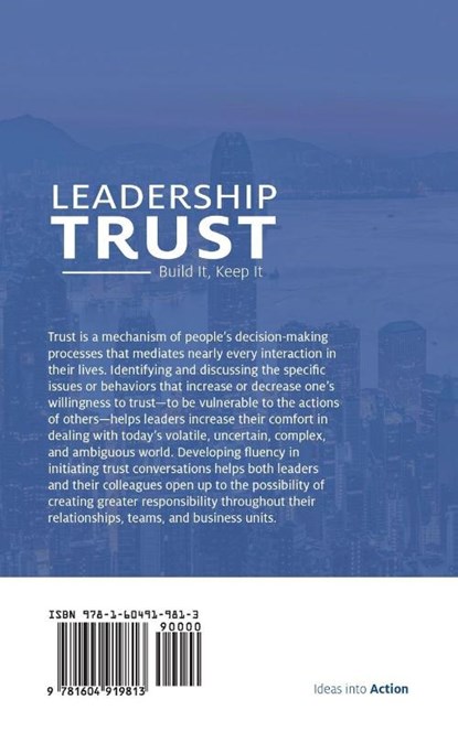 Leadership Trust, Christopher Evans - Paperback - 9781604919813