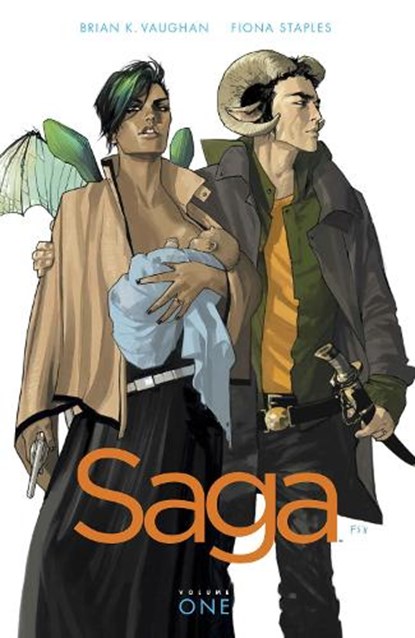 Saga Volume 1, Brian K Vaughan - Paperback - 9781607066019