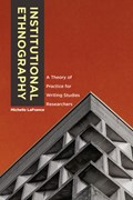 Institutional Ethnography | Michelle Lafrance | 