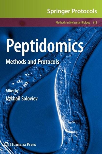 Peptidomics, Mikhail Soloviev - Gebonden - 9781607615347