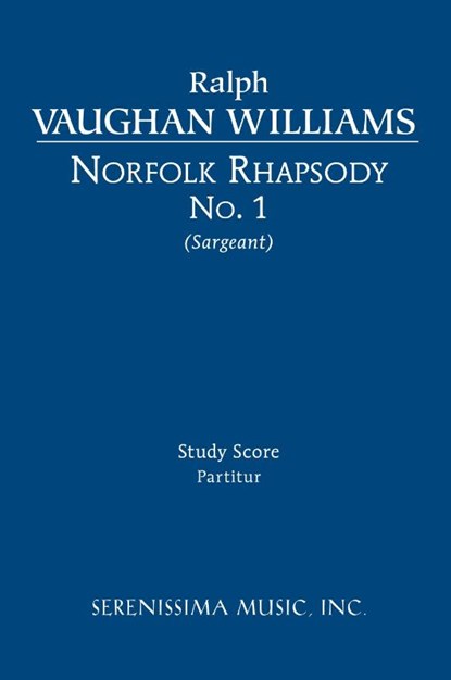 Norfolk Rhapsody No.1, Ralph Vaughan Williams - Paperback - 9781608740413