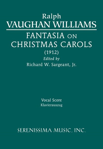 Fantasia on Christmas Carols, Ralph Vaughan Williams - Paperback - 9781608740499