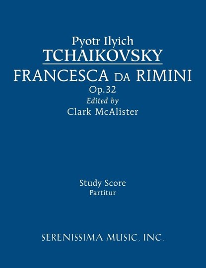 Francesca da Rimini, Op.32, Peter Ilyich Tchaikovsky - Paperback - 9781608741458