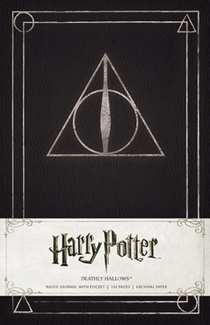 Harry Potter Deathly Hallows Hardcover Ruled Journal, . Warner Bros. Consumer Products Inc. - Gebonden Gebonden - 9781608875634