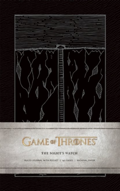 Game of Thrones: The Night's Watch Hardcover Ruled Journal, . HBO - Gebonden Gebonden - 9781608877195