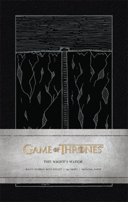 Game of Thrones: The Night's Watch Hardcover Ruled Journal, . HBO - Gebonden Gebonden - 9781608877195