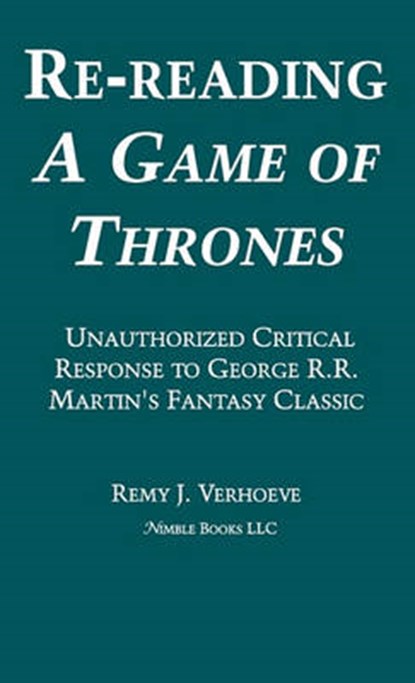 Re-Reading a Game of Thrones, niet bekend - Gebonden - 9781608881154