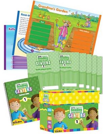 Daily Reading Comprehension Centers, Grade 1 Classroom Kit, MOOR,  Evan - Gebonden - 9781609631208