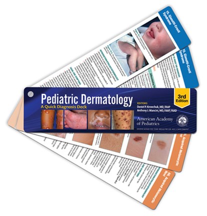 Pediatric Dermatology: A Quick Diagnosis Deck, Daniel P. Krowchuk - Gebonden - 9781610027809