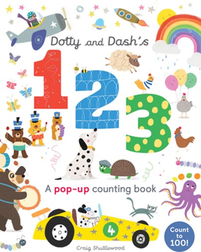 Dotty and Dash's 1 2 3, Patricia Hegarty - Gebonden - 9781610679961