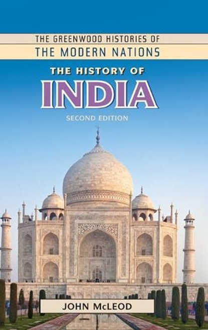 The History of India, John McLeod - Gebonden - 9781610697651