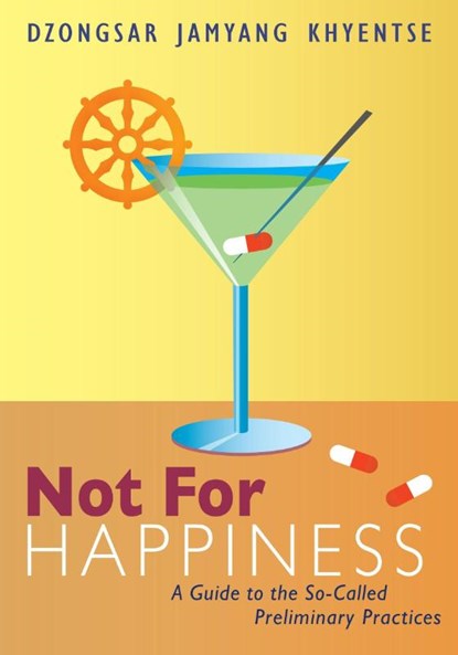 Not for Happiness, Dzongsar Jamyang Khyentse - Paperback - 9781611800302