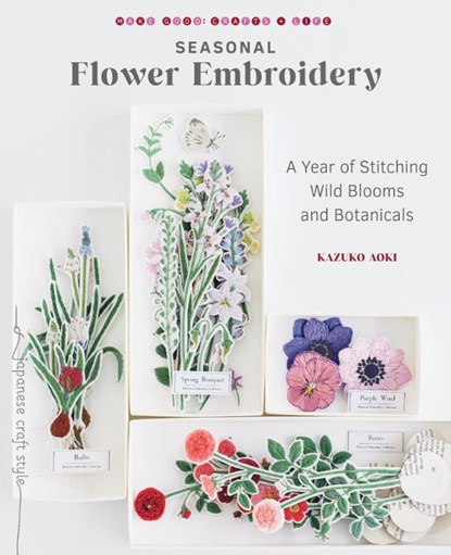 Seasonal Flower Embroidery, Kazuko Aoki - Paperback - 9781611808926