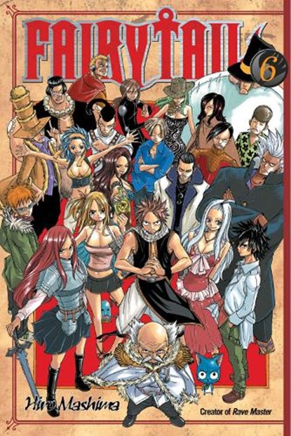 Fairy Tail 6, Hiro Mashima - Paperback - 9781612620992