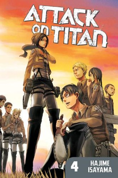 Attack On Titan 4, Hajime Isayama - Paperback - 9781612622538