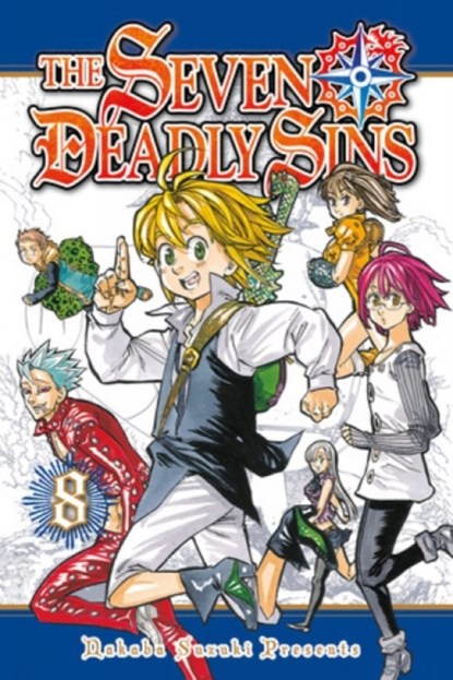 The Seven Deadly Sins 8, Miki Yoshikawa - Paperback - 9781612628295
