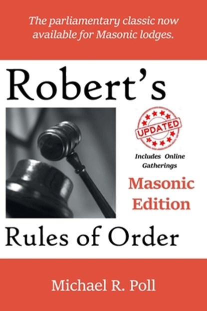 Robert's Rules of Order, Michael R Poll - Paperback - 9781613422311