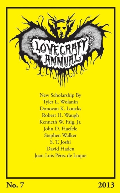 Lovecraft Annual No. 7 (2013), Author S T Joshi - Paperback - 9781614980735