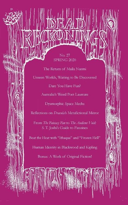 Dead Reckonings No. 27 (Spring 2020), Ramsey Campbell - Paperback - 9781614983002