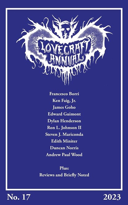 Lovecraft Annual No. 17 (2023), S. T. Joshi - Paperback - 9781614984153
