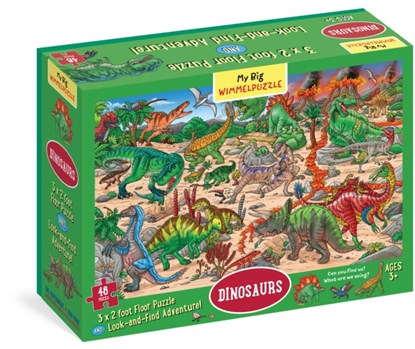 My Big Wimmelpuzzle - Dinosaurs, Max Walther - Overig - 9781615197729