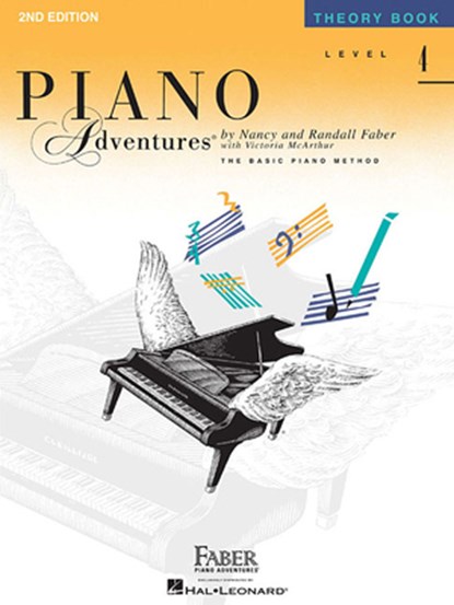 Piano Adventures Theory Book Level 4, Nancy Faber ; Randall Faber - Gebonden - 9781616770914