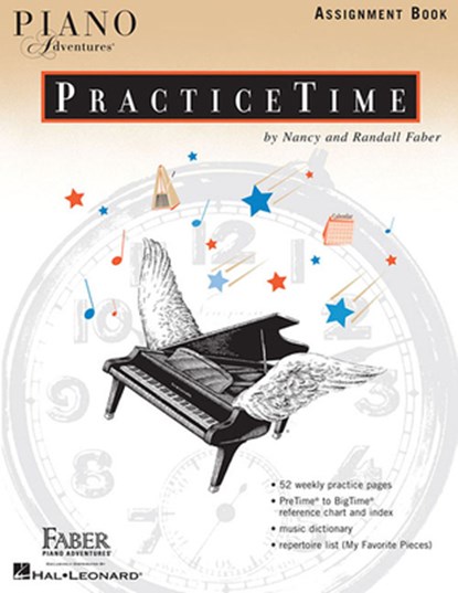 Piano Adventures Practicetime Assignment Book, Nancy Faber - Gebonden - 9781616771676