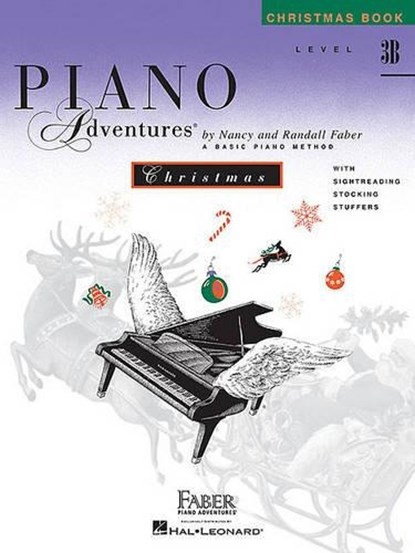 Piano Adventures Christmas Book Level 3B, Nancy Faber - Gebonden - 9781616772017