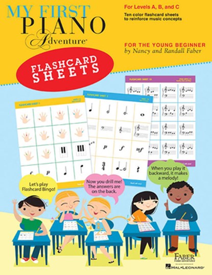 My First Piano Adventure Flashcard Sheets: For the Young Beginner, Nancy Faber - Paperback - 9781616772048