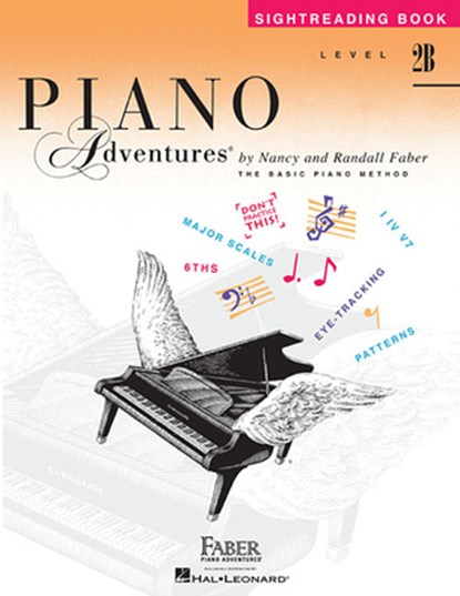 Piano Adventures Sightreading Level 2B, Nancy Faber ; Randall Faber - Paperback - 9781616776398