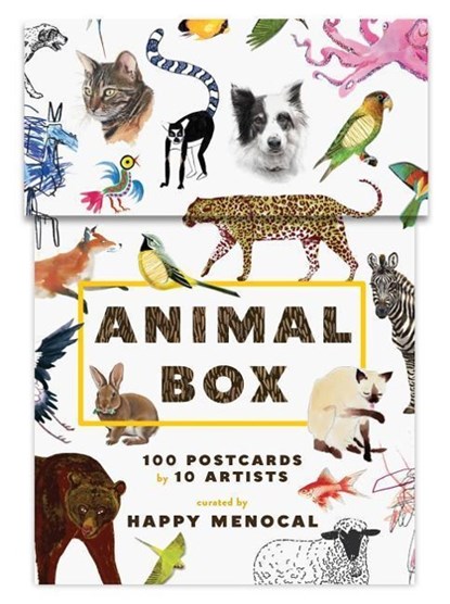 Animal Box Postcards, Princeton Architectural Press - Losbladig Gebonden - 9781616893484
