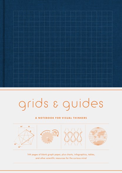 Grids & Guides (Navy) Notebook, Princeton Architectural Press - Gebonden - 9781616897321