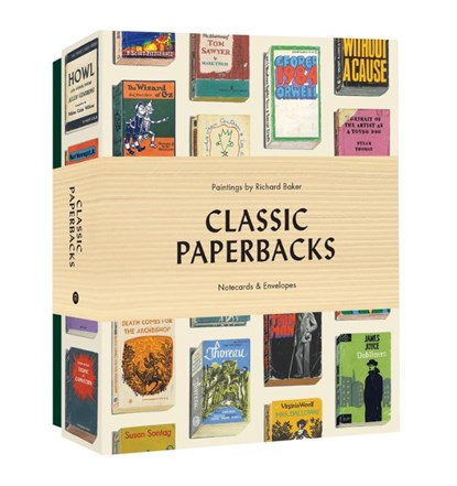 Classic Paperbacks Notecards and Envelopes, Richard Baker - Losbladig - 9781616899547