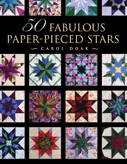 50 Fabulous Paper-Pieced Stars - Print-On-Demand Edition, Carol Doak - Paperback - 9781617457005