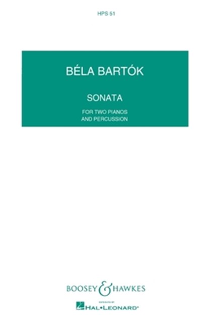 Sonata for Two Pianos and Percussion, Bela Bartok - Paperback - 9781617805363